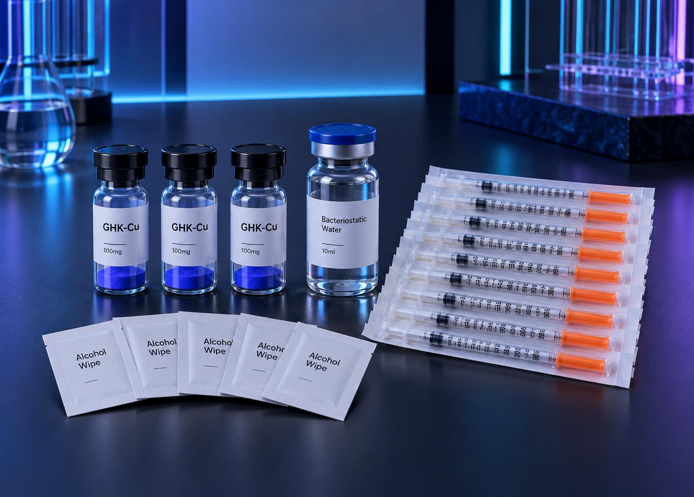 GHK-Cu Trio Bundle 100mg
